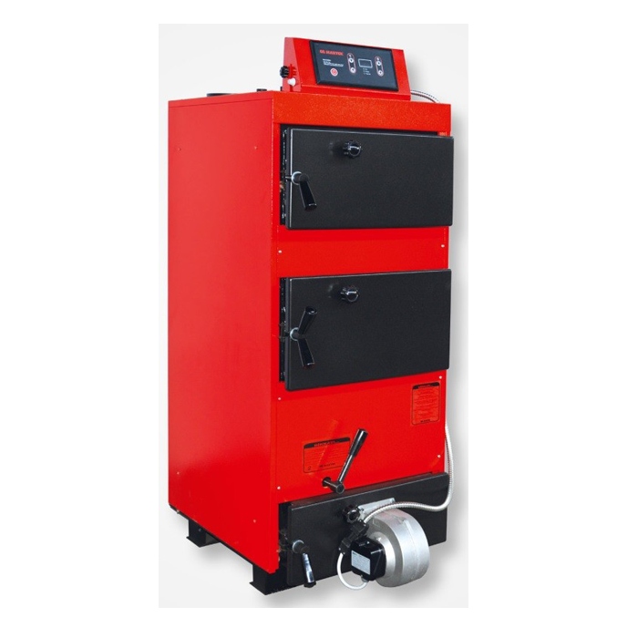 Cazan pe combustibil solid MAKTEK MKB 40 – putere 46
